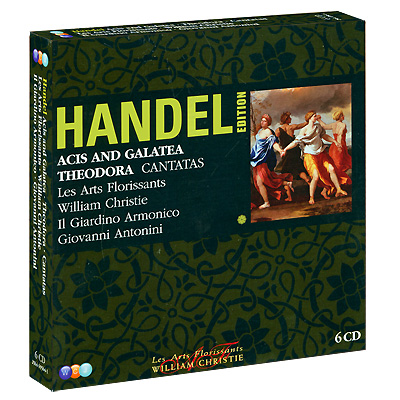William Christie Handel Acis And Galatea / Theodora / Cantatas Серия: Handel Edition инфо 10233g.