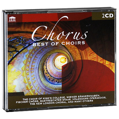 Chorus: Best Of Choirs (2 CD) Формат: 2 Audio CD (Box Set) Дистрибьюторы: T2 Entertainment, ООО Музыка Европейский Союз Лицензионные товары Характеристики аудионосителей 2009 г Сборник: Импортное издание инфо 6405h.